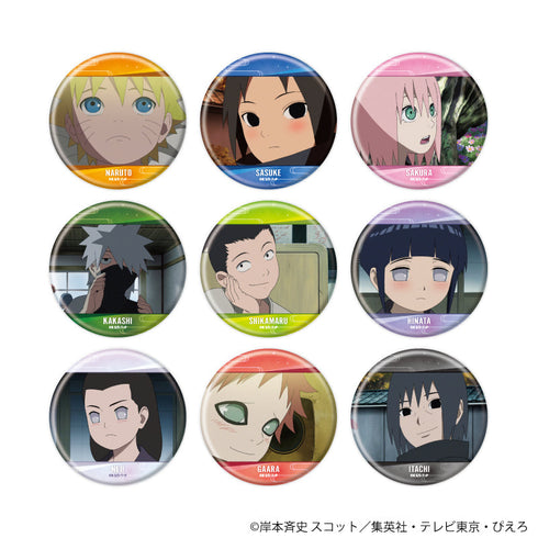 『NARUTO-ナルト- 疾風伝』缶バッジ19/コンプリートセット(全9種)(場面写)